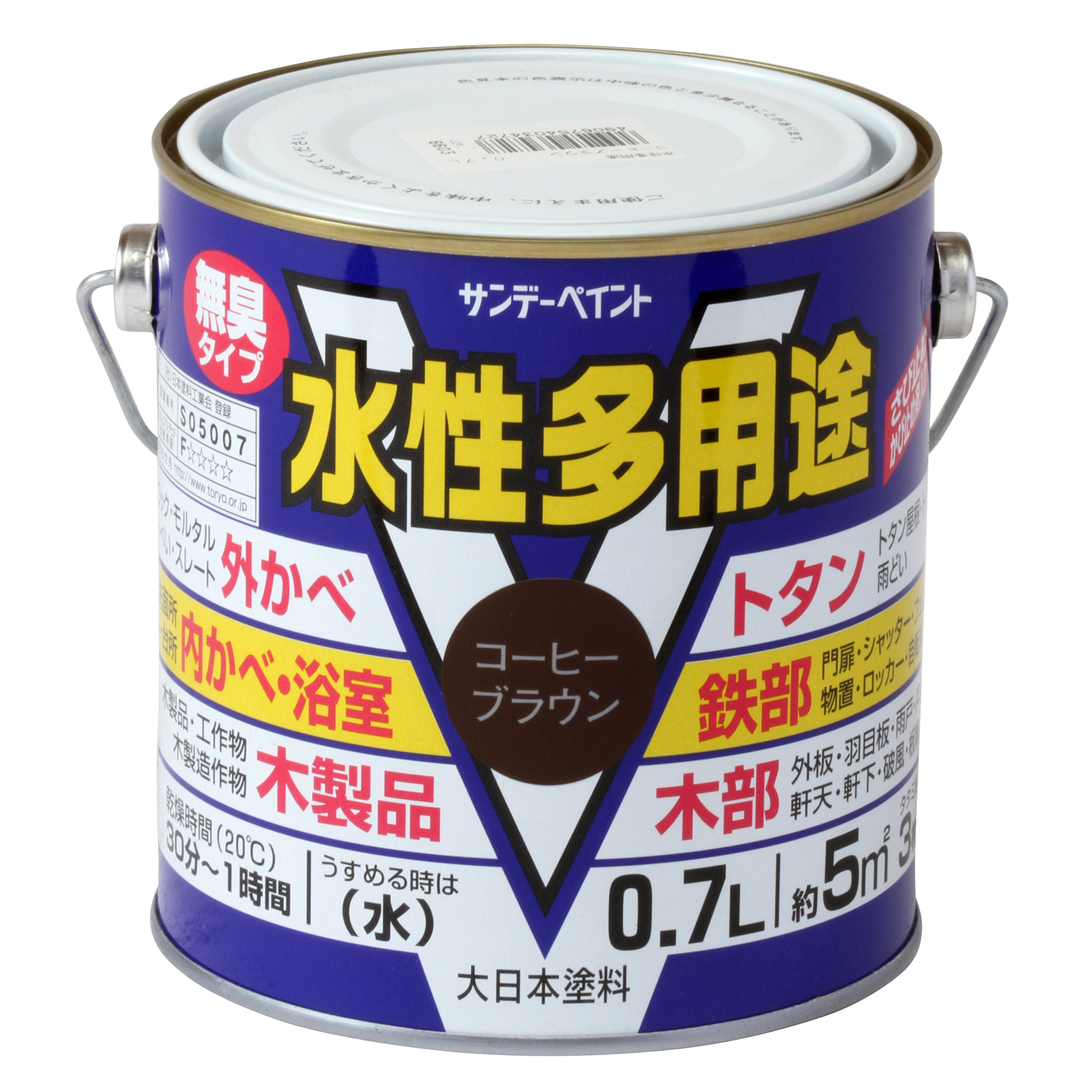 ファッション サンデーペイント アクリルトタン用塗料 〈アクリル樹脂系トタンペイント〉 ナスコン 14L 屋外トタン用塗料